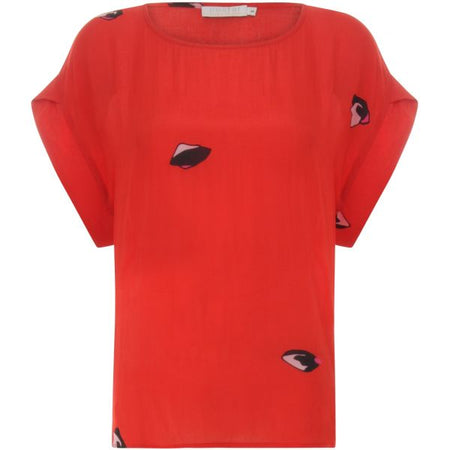 Amber 3/4 Blouse - Midnight Marine