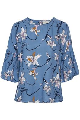 Amber 3/4 Blouse - Midnight Marine