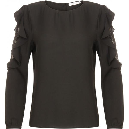 Amber 3/4 Blouse - Midnight Marine