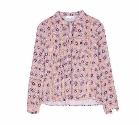 Amber 3/4 Blouse - Midnight Marine