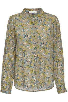 Amber 3/4 Blouse - Midnight Marine