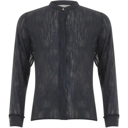 Amber 3/4 Blouse - Midnight Marine