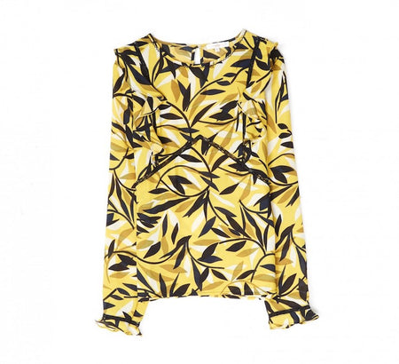 Amber 3/4 Blouse - Midnight Marine