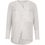 Assymetrical white shirt
