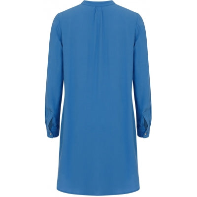 Airy Blue Shirt Dress
