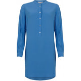 Airy Blue Shirt Dress